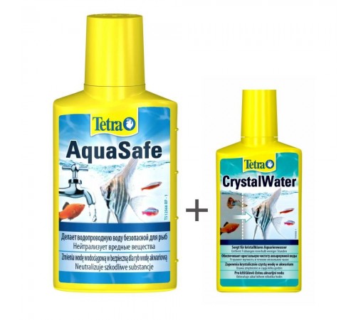 Набір Tetra Aqua Safe 250 мл + Aqua Crystal Water 100 мл