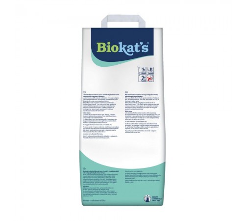 Наповнювач для котячого туалету Biokat's Bianco Fresh 10 кг - бентонітовий