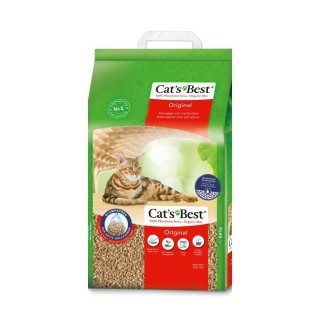 Наповнювач для котячого туалету Cat's Best ‎Original 8,6 кг - деревинний