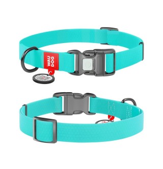 Нашийник для собак COLLAR WOUDOG Водостійкий S - ментоловий