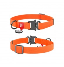 Нашийник для собак Collar Waudog Waterproof XL - помаранчевий