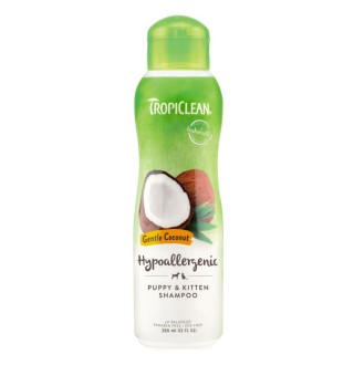 TropiClean Gentle Coconut Pet - гіпоалергенний шампунь з ароматом ніжного кокоса для кошенят і цуценят, 355мл