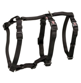 Шлея для собак Trixie нейлонова S-M - чорна