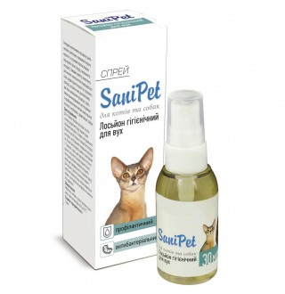 Лосьйон для вух котів PROVET SaniPet 30 мл