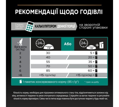 Purina Pro Plan Original Adult Chicken - сухий корм з куркою для дорослих котів, 1,5кг