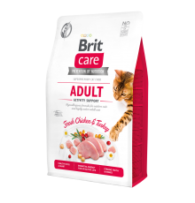 Сухий корм для котів Brit Care Cat GF Adult Activity Support 2 кг - курка і індичка