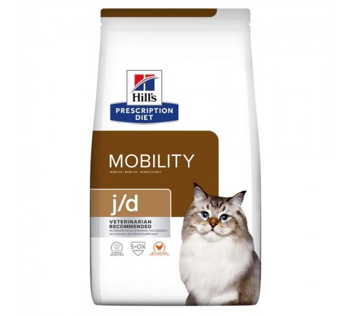 Сухий корм для котів Hill’s Prescription Diet Mobility j/d 1,5 кг - курка