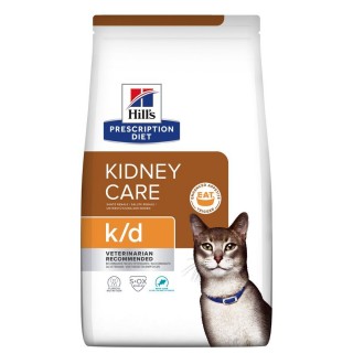 Hill's Prescription Diet k/d Kidney Care Tuna - корм-дієта з тунцем для котів із захворюваннями нирок та серця, 1,5кг