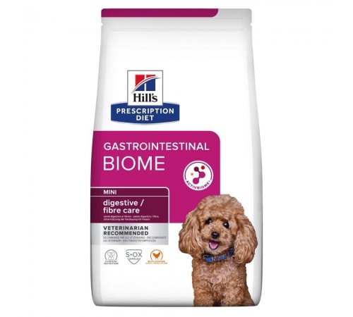 Сухий корм для собак Hill’s Prescription Diet Gastrointestinal Biome Mini 1 кг - курка