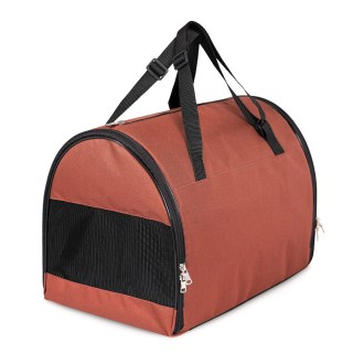 Сумка-переноска для собак та котів Природа «Constanta» 40 x 28 x 28 см (бордова)