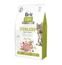 Сухий корм для котів Brit Care Cat Grain Free Sterilized Immunity Support 2 кг - свинина