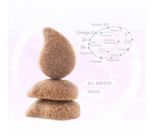 Сухий корм для собак усіх порід Optimeal Beauty Harmony із заспокійливим ефектом 4 кг (морепродукти)