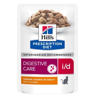 Вологий корм для котів Hill's Prescription Diet Digestive Care i/d 85 г - курка