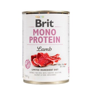 Вологий корм для собак Brit Care Mono Protein 400 г - ягня