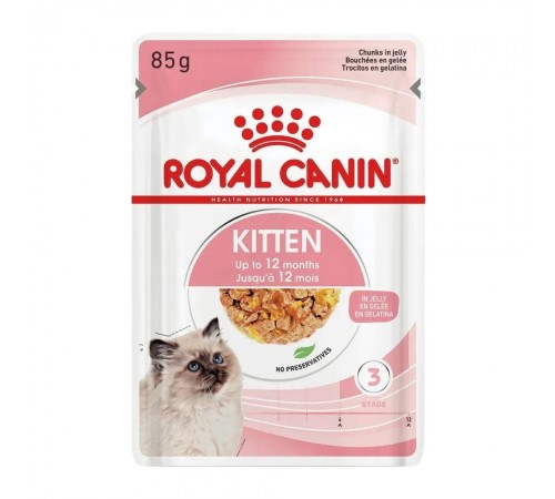 Вологий корм для кошенят Royal Canin Kitten Jelly pouch 85 г