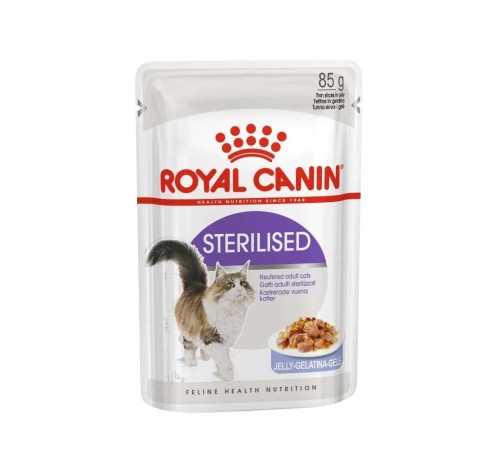 Вологий корм для котів Royal Canin Sterilized Jelly pouch 85 г