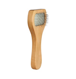 Щітка-пуходерка Trixie дерев'яна 6 см / 13 см