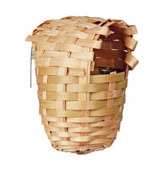 Будиночок для птахів Trixie плетений 9 x 10 см (бамбук)