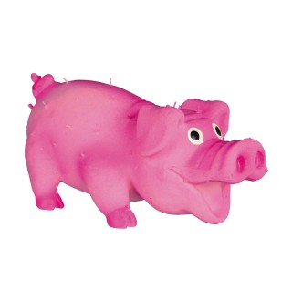 Іграшка для собак Trixie Свинка з щетиною, з пискавкою 10 см (латекс, кольори в асортименті)