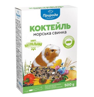 Корм для морських свинок Природа Коктейль «Морська свинка» 500 г