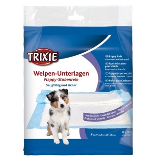 Пелюшки для собак Trixie з ароматом лаванди 40 x 60 см, 7 шт. (целюлоза)