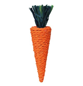 Іграшка для гризунів Trixie Морква 20 см (натуральні матеріали)