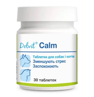 Таблетки для собак та котів Dolfos Dolvit Calm 30 шт
