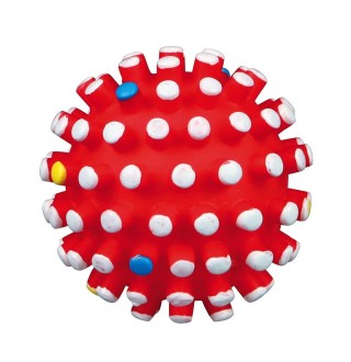 Іграшка для собак Trixie М'яч голчастий з пискавкою d=6 см (вініл, кольори в асортименті)