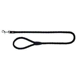 Повідець Trixie нейлоновий «Cavo» S-M 1 м / 12 мм (чорний) - 143401