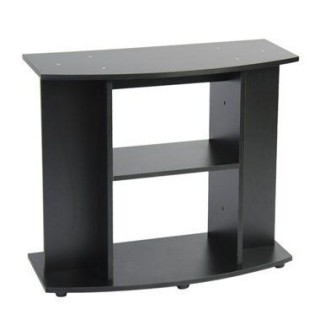 Підставка під акваріум Природа овальна 80 x 35 x 70 см (чорна, без дверей)