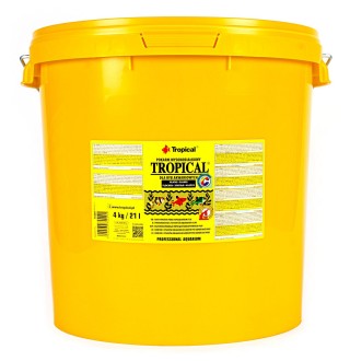 Сухий корм для акваріумних риб Tropical в пластівцях «Tropical» 21 л (для всіх акваріумних риб)