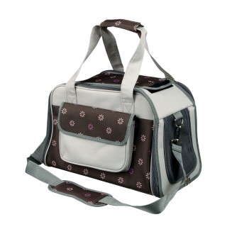 Сумка-переноска для собак та котів Trixie «Libby» 25 x 27 x 42 см (кремова)