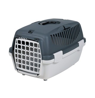 Контейнер-переноска для собак та котів вагою до 6 кг Trixie «Capri 1» 32 x 31 x 48 см (сіра)