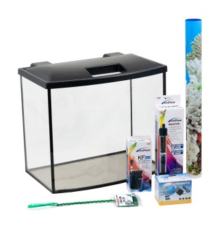 Акваріумний комплект Природа «СКАЛЯРІЯ» LED 40 х 25 х 34 овальний (32 л)