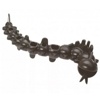 Іграшка для собак Ecomfy Snacky Worm Olive 8 см