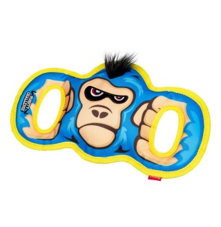 Іграшка для собак GiGwi Mighty Challenge Горила з пищалкою L | 34 см