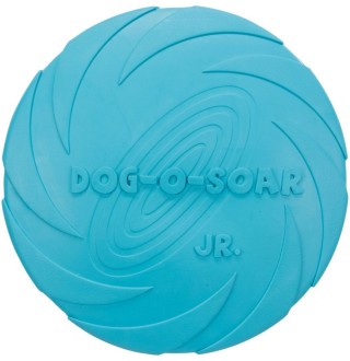 Іграшка для собак Trixie Літаюча тарілка d=18 см (гума, кольори в асортименті)