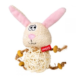 Іграшка для котів GiGwi Зайка 10 см