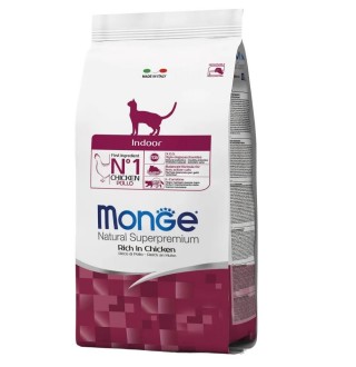 Корм сухий для котів Monge Indoor 400 г - курка