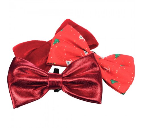 Краватка-метелик для собак Trixie Xmas Suit bow tie 10 см