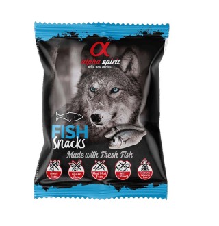 Ласощі для собак Alpha Spirit Dog Snacks Fish, 50 г
