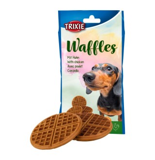 Ласощі для собак Trixie Waffles 7 см, 300 г / 3 шт (курка)