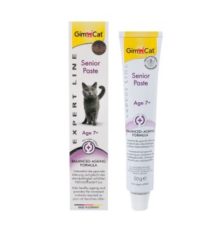Ласощі для котів GimCat Expert Line Senior Paste 50 г - мультивітамін