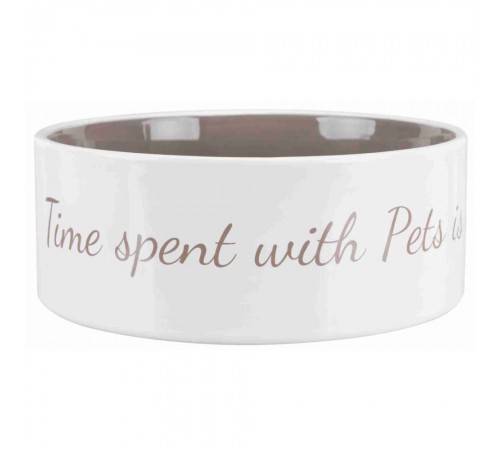 Миска керамічна Trixie Pet's Home 1,4 л кремово-коричневий