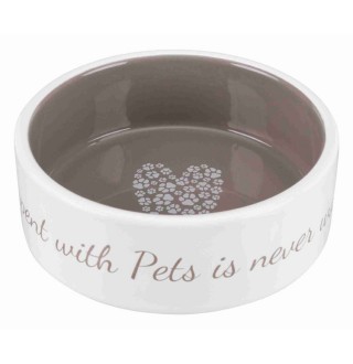 Миска керамічна Trixie Pet's Home 1,4 л кремово-коричневий