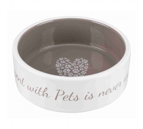 Миска керамічна Trixie Pet's Home 1,4 л кремово-коричневий