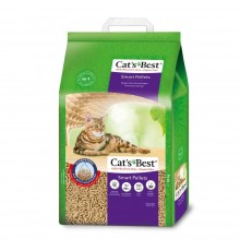 Наповнювач для котячого туалету Cat's Best ‎Smart Pellets 10 кг - деревинний