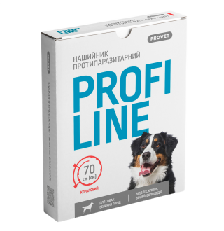 Нашийник для собак PROVET Profiline 70 см - кораловий