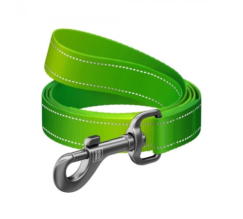 Повідець для собак Collar Waudog Nylon Mono S - салатовий