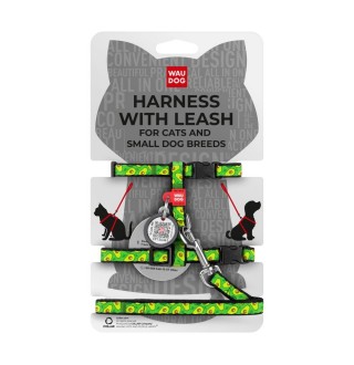 Шлея для собак Collar Nylon XS - зелена